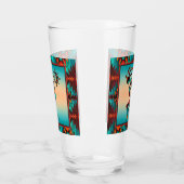 Southwest Kokopelli Glass Cup Glas (Links)