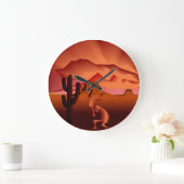 Southwest Kokopelli Grote Klok (Huis)