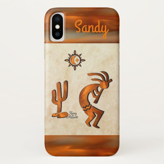 Southwest Kokopelli Hoesje-Mate iPhone Case (Achterkant)