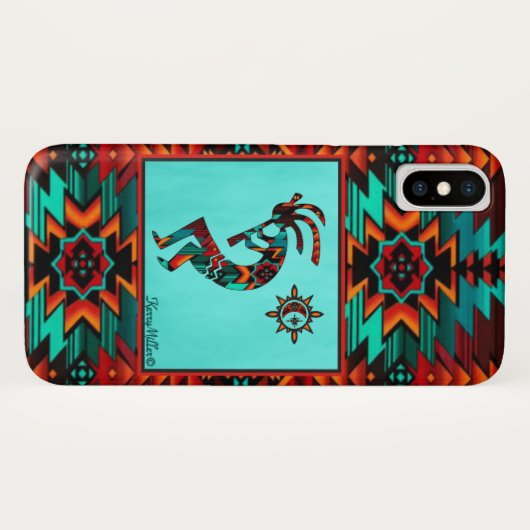 Southwest Kokopelli Hoesje-Mate iPhone Case (Achterkant (horizontaal))