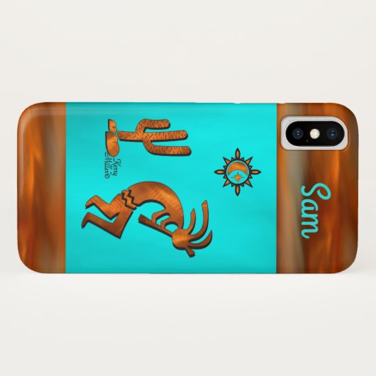 Southwest Kokopelli Hoesje-Mate iPhone Case (Achterkant (horizontaal))