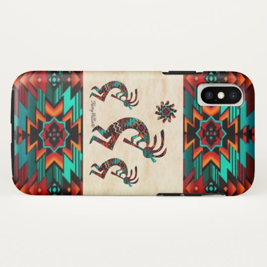 Southwest Kokopelli Hoesje-Mate iPhone Case (Achterkant (horizontaal))