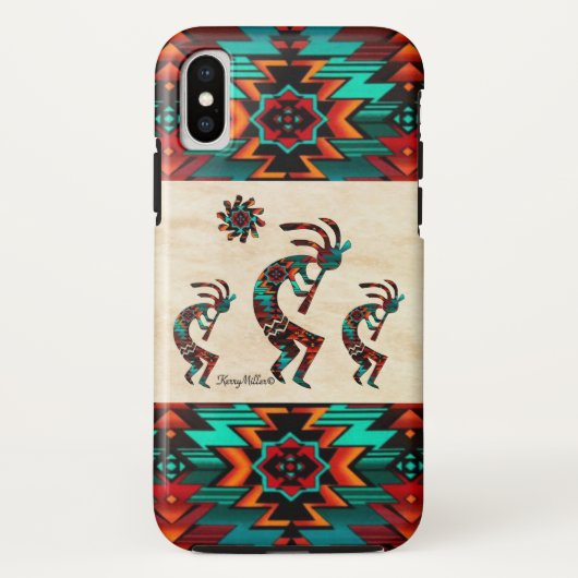 Southwest Kokopelli Hoesje-Mate iPhone Case (Achterkant)