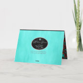 Southwest Kokopelli Holiday Card Feestdagen Kaart (Achterkant)