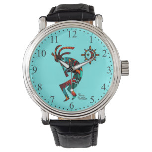 Southwest Kokopelli Horloge