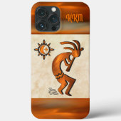 Southwest Kokopelli iPhone Case (Achterkant)