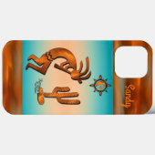 Southwest Kokopelli iPhone Case (Achterkant (horizontaal))