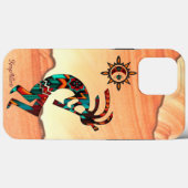 Southwest Kokopelli iPhone Case (Achterkant (horizontaal))