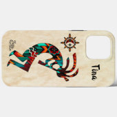 Southwest Kokopelli iPhone Case (Achterkant (horizontaal))
