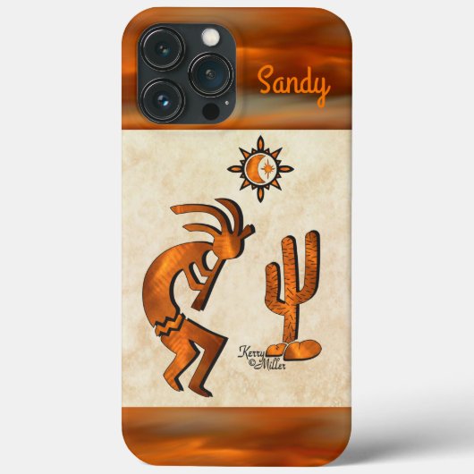 Southwest Kokopelli iPhone Case (Achterkant)