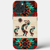 Southwest Kokopelli iPhone Case (Achterkant)