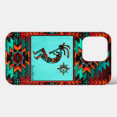 Southwest Kokopelli iPhone Case (Achterkant (horizontaal))