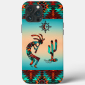 Southwest Kokopelli iPhone Case (Achterkant)