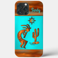 Southwest Kokopelli iPhone Case