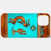 Southwest Kokopelli iPhone Case (Achterkant (horizontaal))