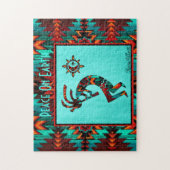 Southwest Kokopelli Jigzaag Puzzle Legpuzzel (Verticaal)