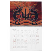 Southwest Kokopelli Kalender (Mar 2027)
