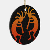 Southwest Kokopelli Keramisch Ornament (Rechts)