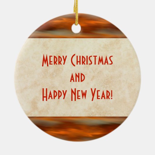 Southwest Kokopelli Keramisch Ornament (Achterkant)