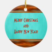 Southwest Kokopelli Keramisch Ornament (Achterkant)