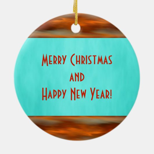 Southwest Kokopelli Keramisch Ornament (Achterkant)