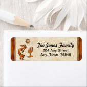 Southwest Kokopelli Label (Insitu)