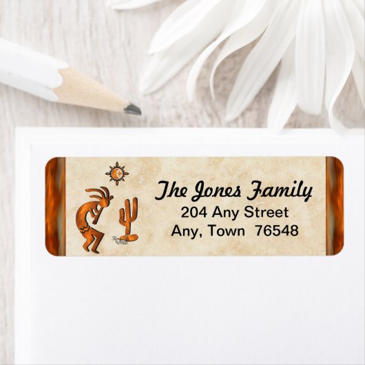 Southwest Kokopelli Label (Insitu)