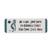 Southwest Kokopelli Label (Voorkant)