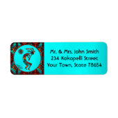 Southwest Kokopelli Label (Voorkant)