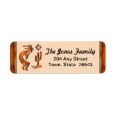 Southwest Kokopelli Label (Voorkant)