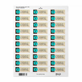 Southwest Kokopelli Label (Full Sheet)