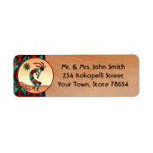 Southwest Kokopelli Label (Voorkant)
