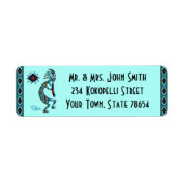 Southwest Kokopelli Label (Voorkant)