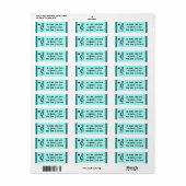 Southwest Kokopelli Label (Full Sheet)