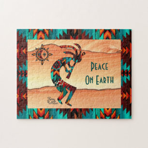 Southwest Kokopelli Legpuzzel