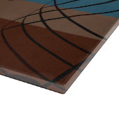 Southwest Kokopelli Music Glass Cutting Board Snijplank (Hoek)