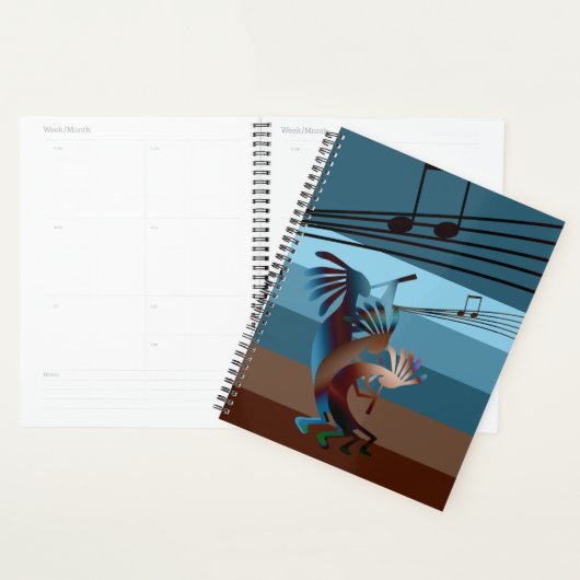 Southwest Kokopelli Music Planner (Display)