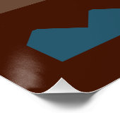 Southwest Kokopelli Music Poster (Hoek)