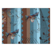 Southwest Kokopelli Music S Tafelkleed (Voorkant (Horizontaal))