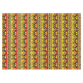 Southwest Kokopelli Pattern Yellow and Red Tafelkleed (Voorkant (Horizontaal))