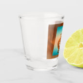 Southwest Kokopelli Shot Glass Glas (Links)