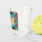 Southwest Kokopelli Shot Glass Glas (Rechts)