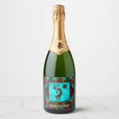 Southwest Kokopelli Sparkling Wijnetiket (Voorkant)