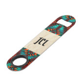 Southwest Kokopelli Speed Flessenopener (Achterkant Gekanteld)