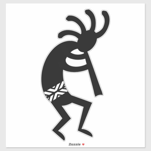Southwest Kokopelli Sticker (Vel)