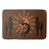 Southwest Kokopelli Sun Rustic Bath Mat (Voorkant)
