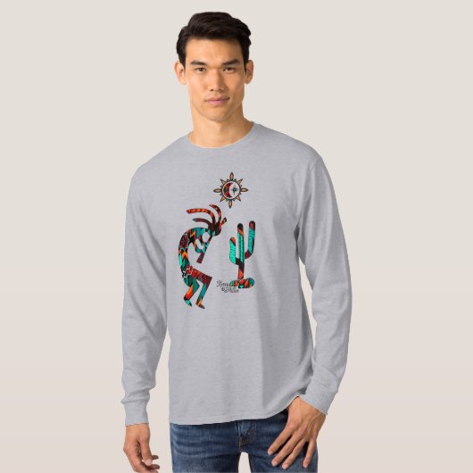 Southwest Kokopelli T-Shirt (Voorkant volledig)