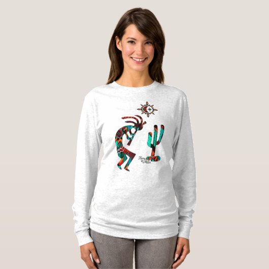 Southwest Kokopelli T-Shirt (Voorkant volledig)