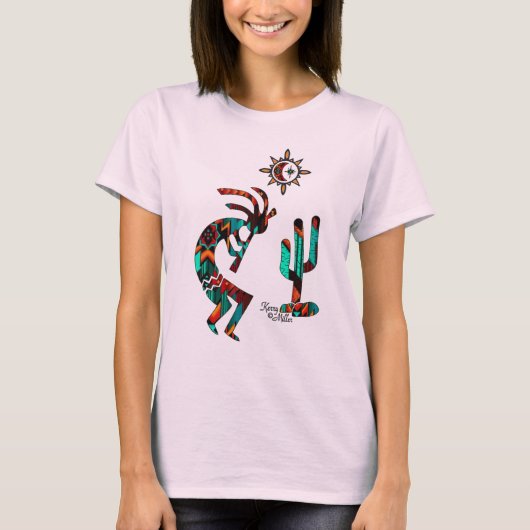 Southwest Kokopelli T-Shirt (Voorkant)