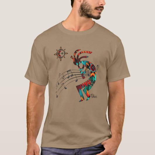 Southwest Kokopelli T-Shirt (Voorkant)
